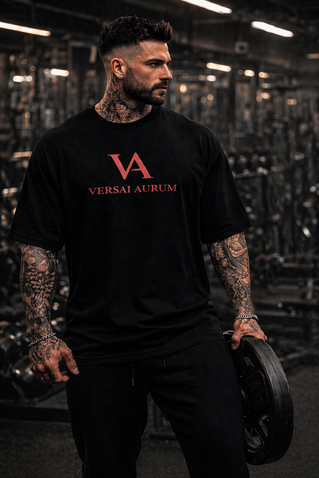 CAMISETA OVERSIZE NO EXCUSES BLACK