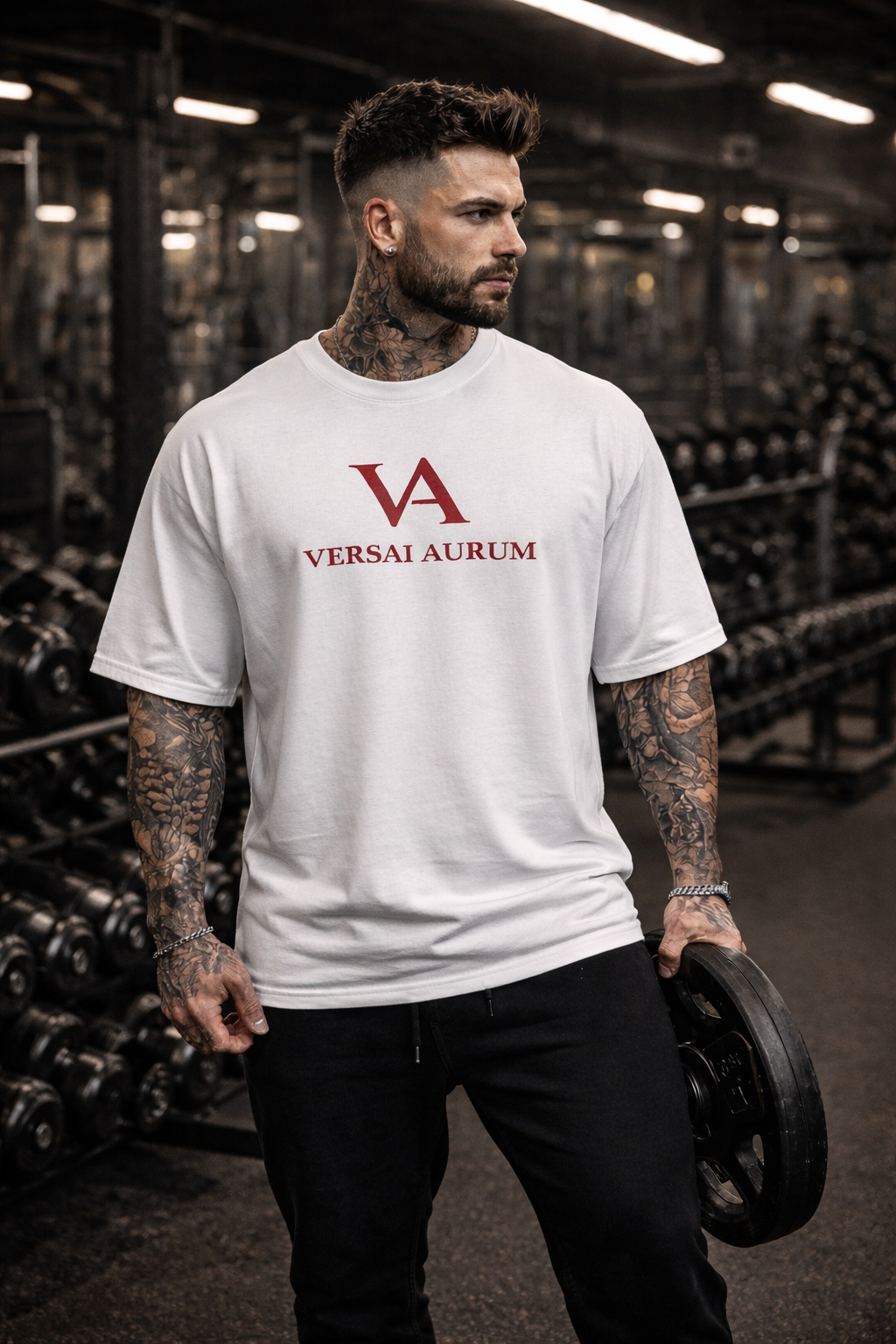 CAMISETA OVERSIZE NO EXCUSES WHITE
